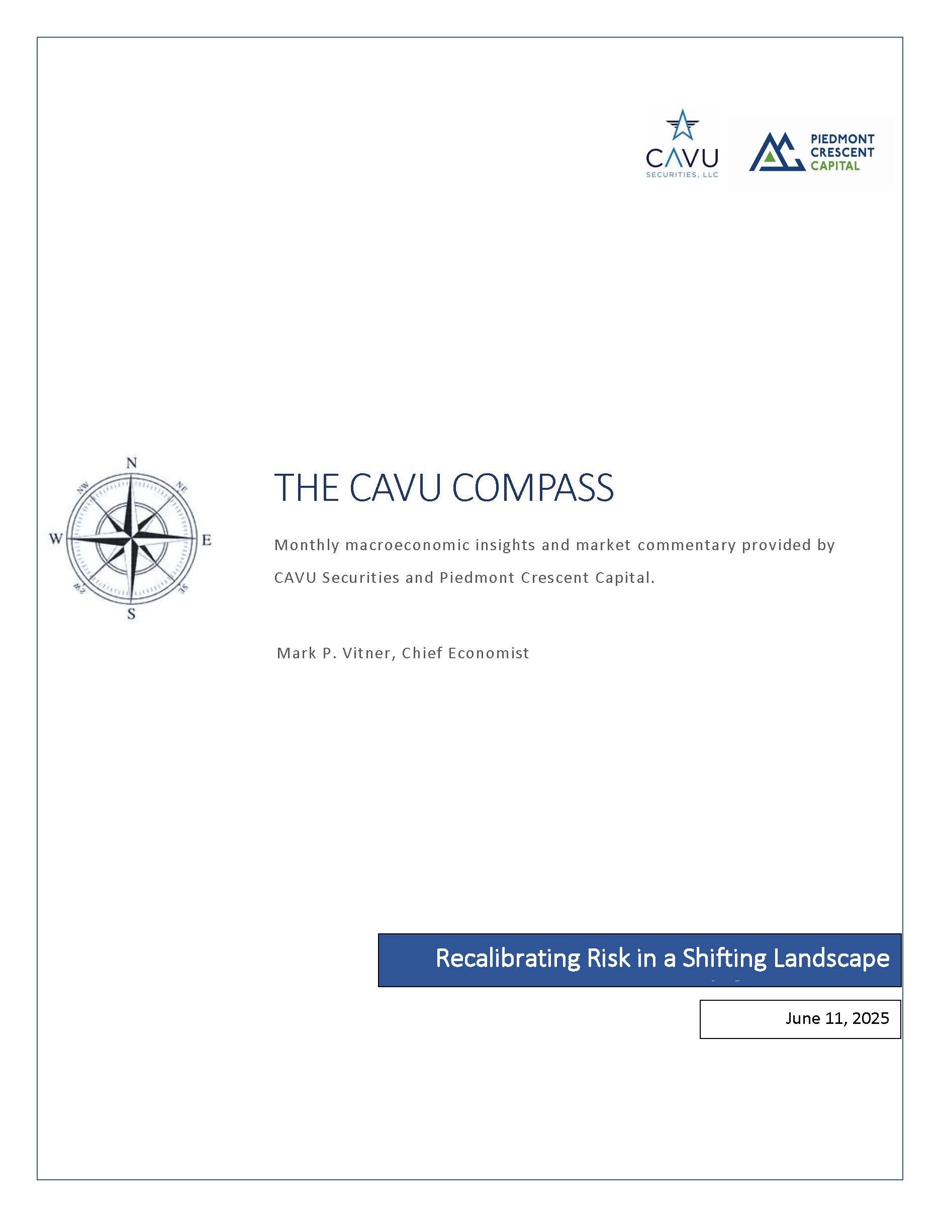 The CAVU Compass - Recalibrating Risk in a Shifting Landscape