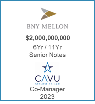 BNY Mellon Sr Notes 6BN 2023