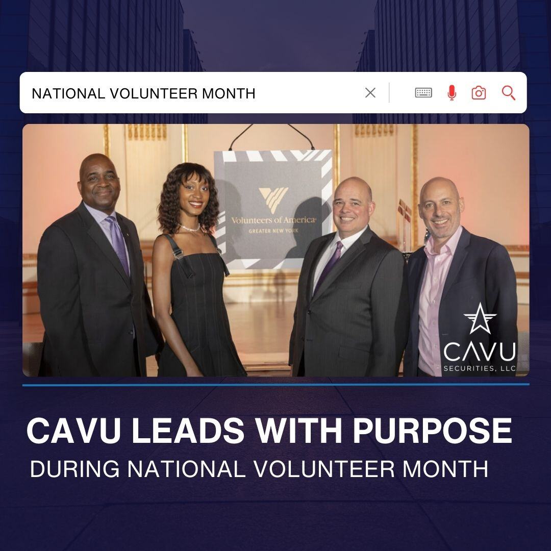 CAVU Leads with Purpose During National Volunteer Month
