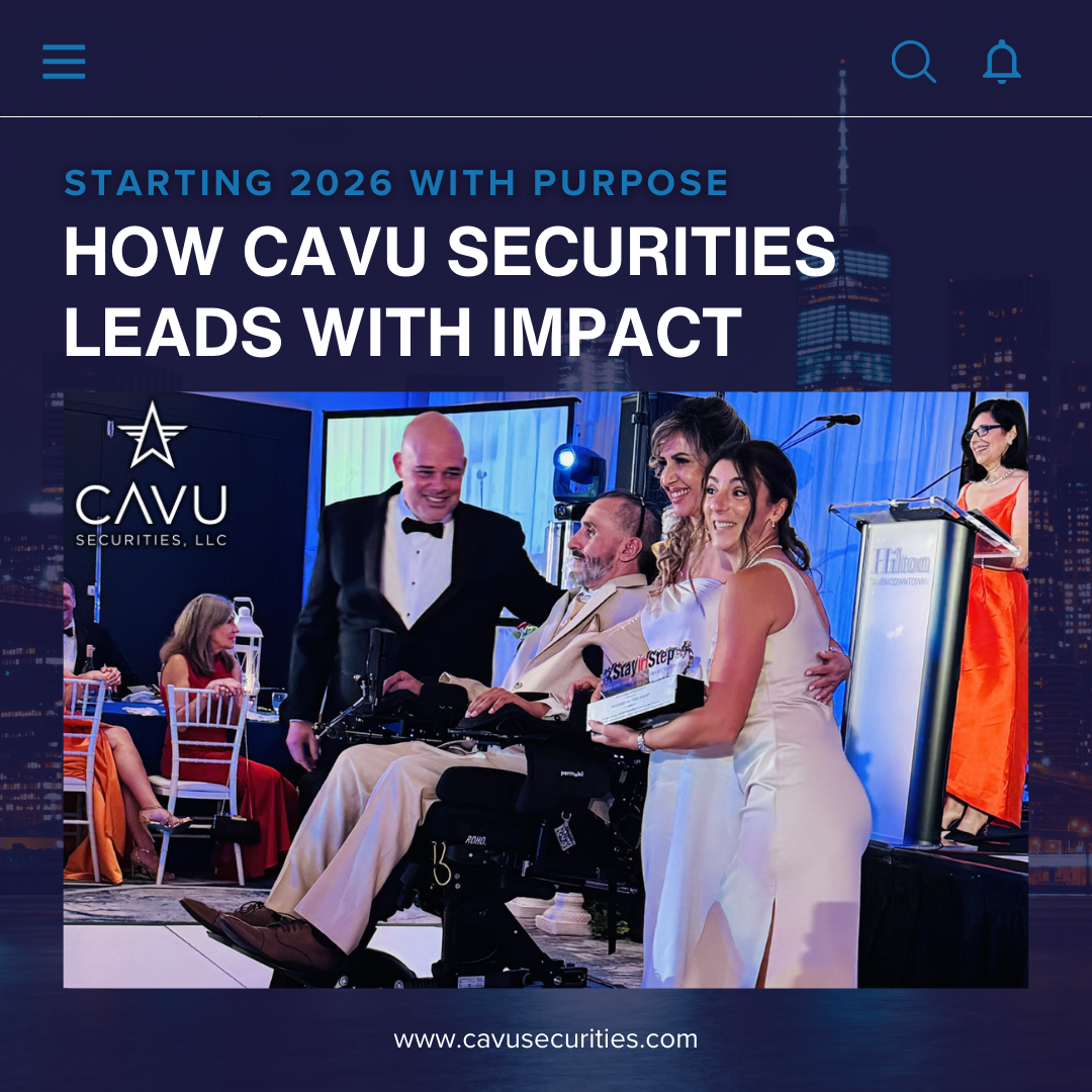Starting 2026 With Purpose: How CAVU Securities Leads With Impact