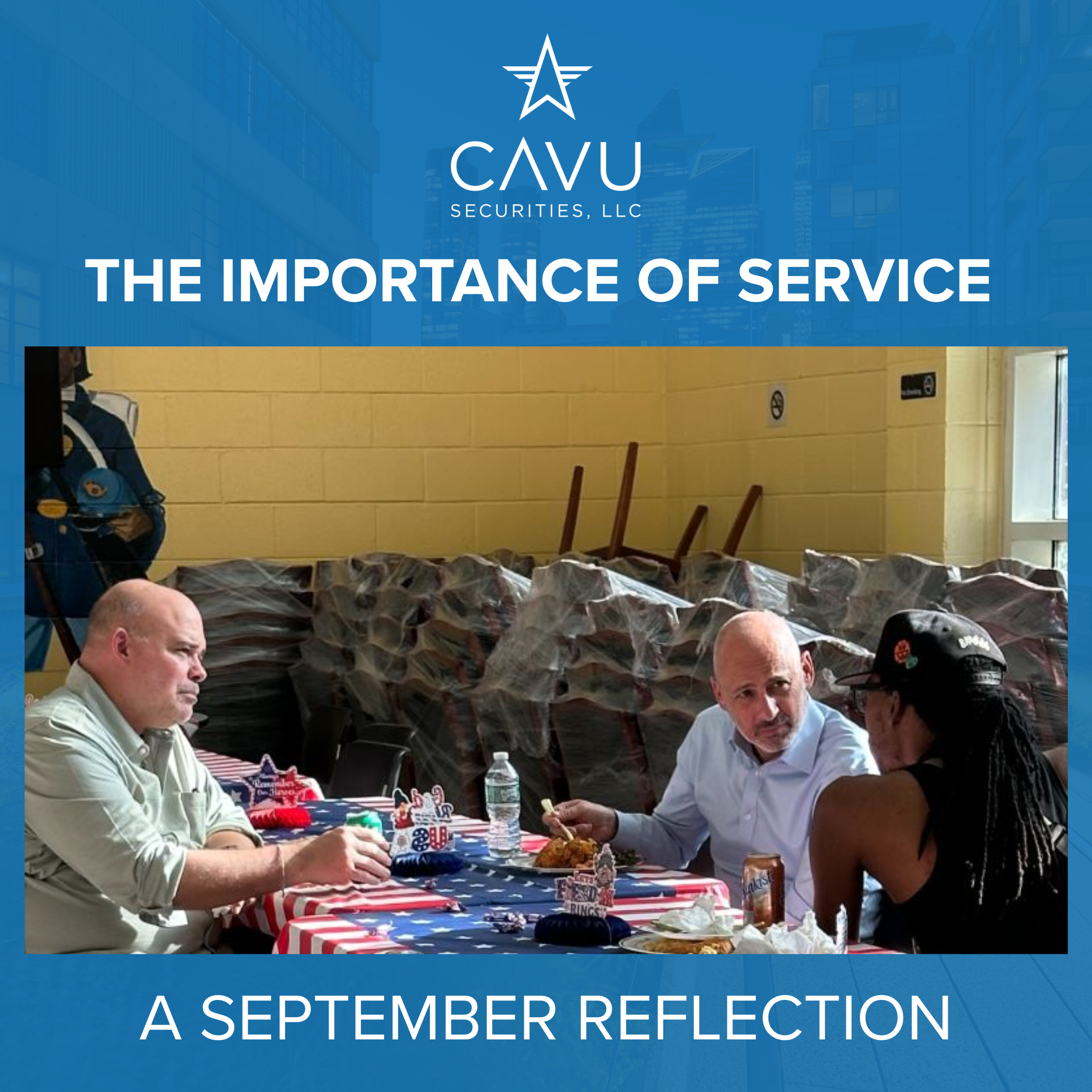 The Importance of Service: A September Reflection